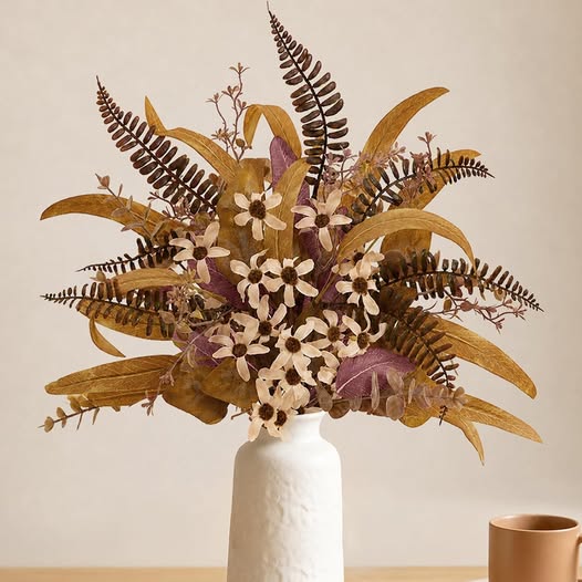 50% 0FF 6-Pack Artificial Fall Floral & Foliage Stems for Home Decor