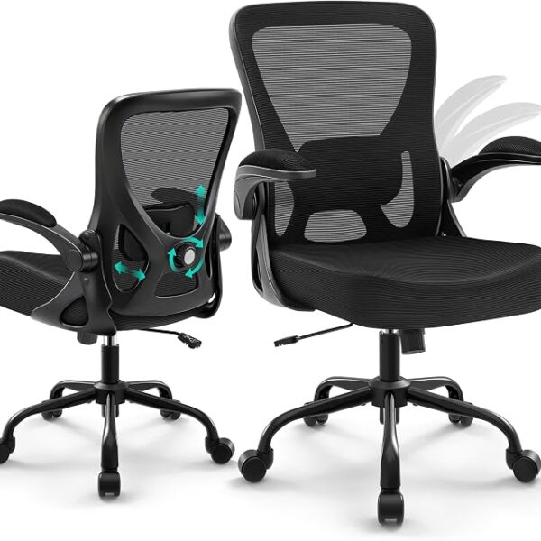 Ergonomic High-Back Mesh Office Chair with Adjustable Lumbar Support