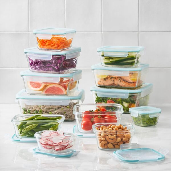 Sam's Club--Member's Mark 24-Piece Glass Food Storage Set By Glasslock $19.98