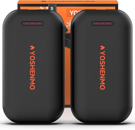 50% 0FF Rechargeable Electric Hand Warmers, Slim Pocket Heaters, 2-Pack