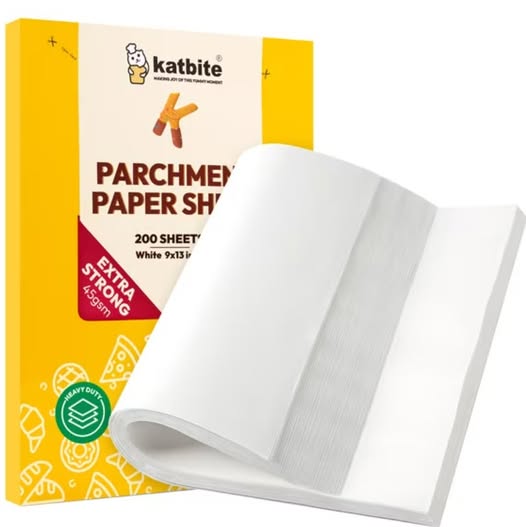 Heavy Duty Parchment Paper, 9 x 13 Inch, 200 Sheets