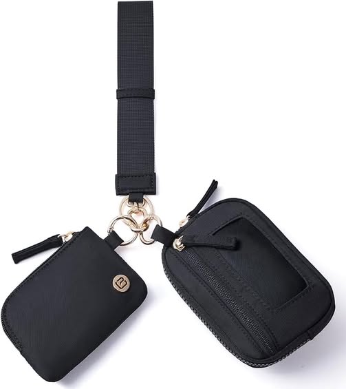 50% 0FF Women's Dual Pouch RFID Wristlet Wallet with Keychain