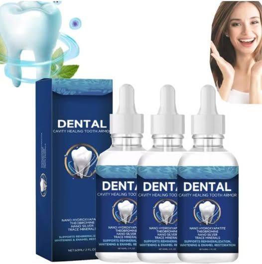 Cavity Tooth Armor for Gum Care, 60ml, 3-Pack