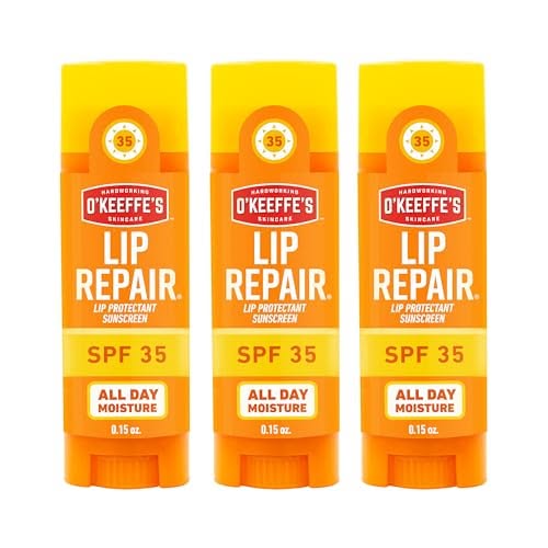20% Off 3-Pack SPF 35 Lip Repair Balm for Dry & Cracked Lips