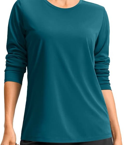 50% 0FF Women's Lightweight Long Sleeve Athletic Workout Shirt