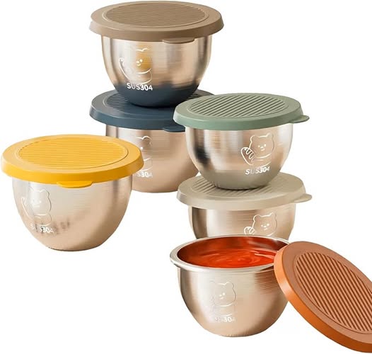 6-Pack 2.4 oz Sauce Containers for Lunch Boxes