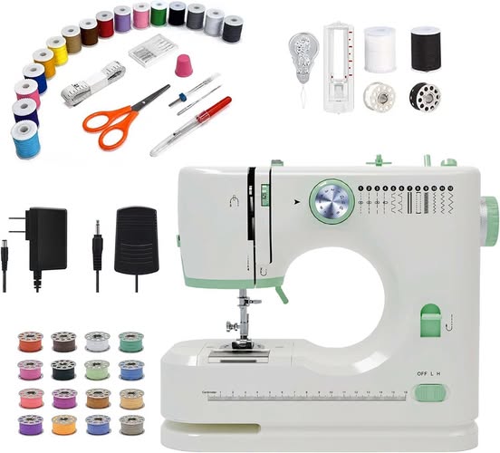 40% 0FF Portable Mini Sewing Machine for Beginners, Lightweight Fabrics