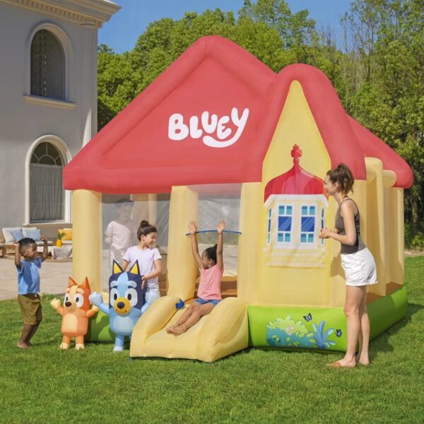 Bluey’s Kids Inflatable Mega Bouncy House with Slide