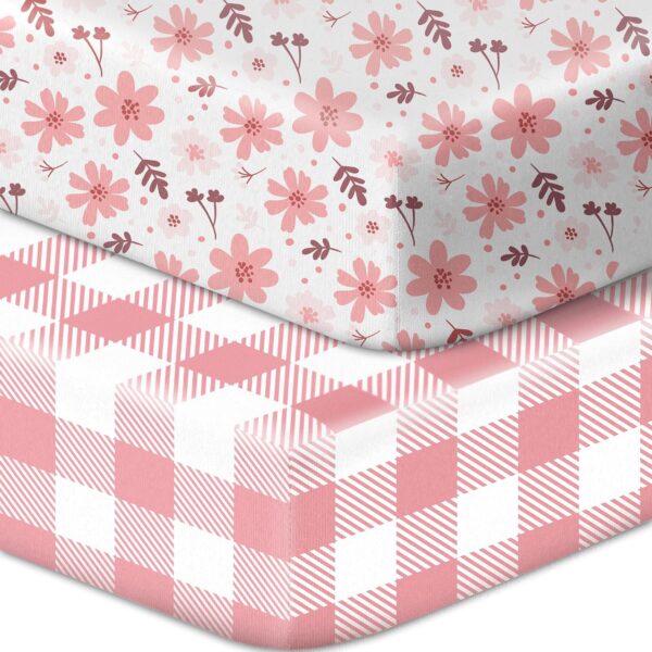 Pack N Play Sheets Fitted, 2-Pack