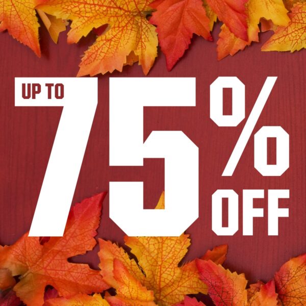DICK’S Sporting Goods!   Get up to 75% OFF select clearance styles!